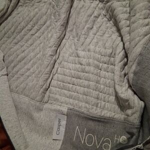 Casper Nova Hybrid Quilted Mattress Topper in Heather Gray